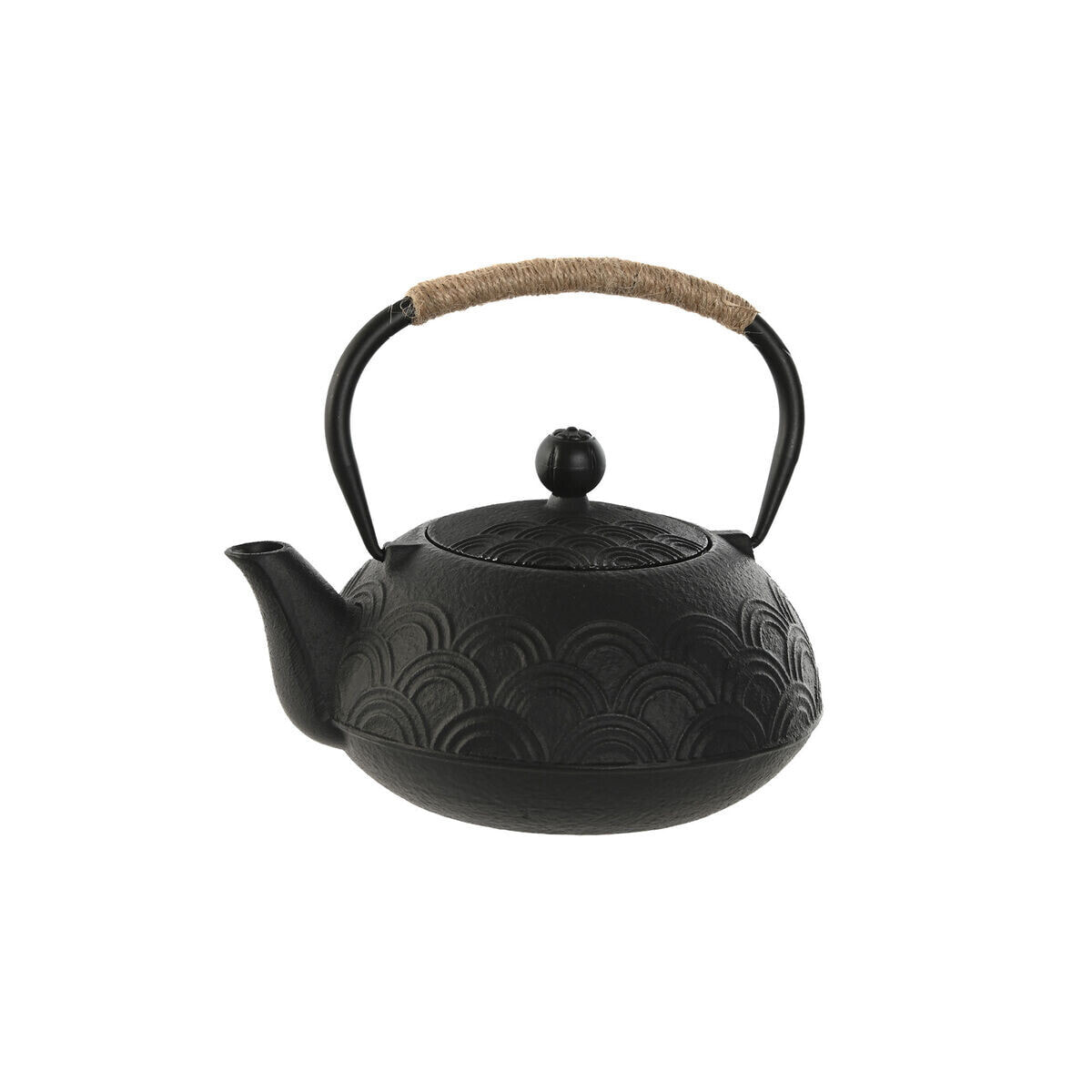 Teapot Home ESPRIT Black Stainless steel Iron 900 ml