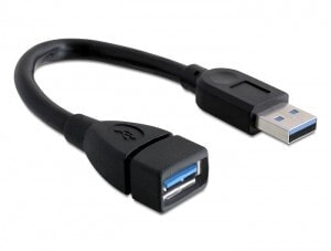 DeLOCK 82776 USB кабель 0,15 m Черный