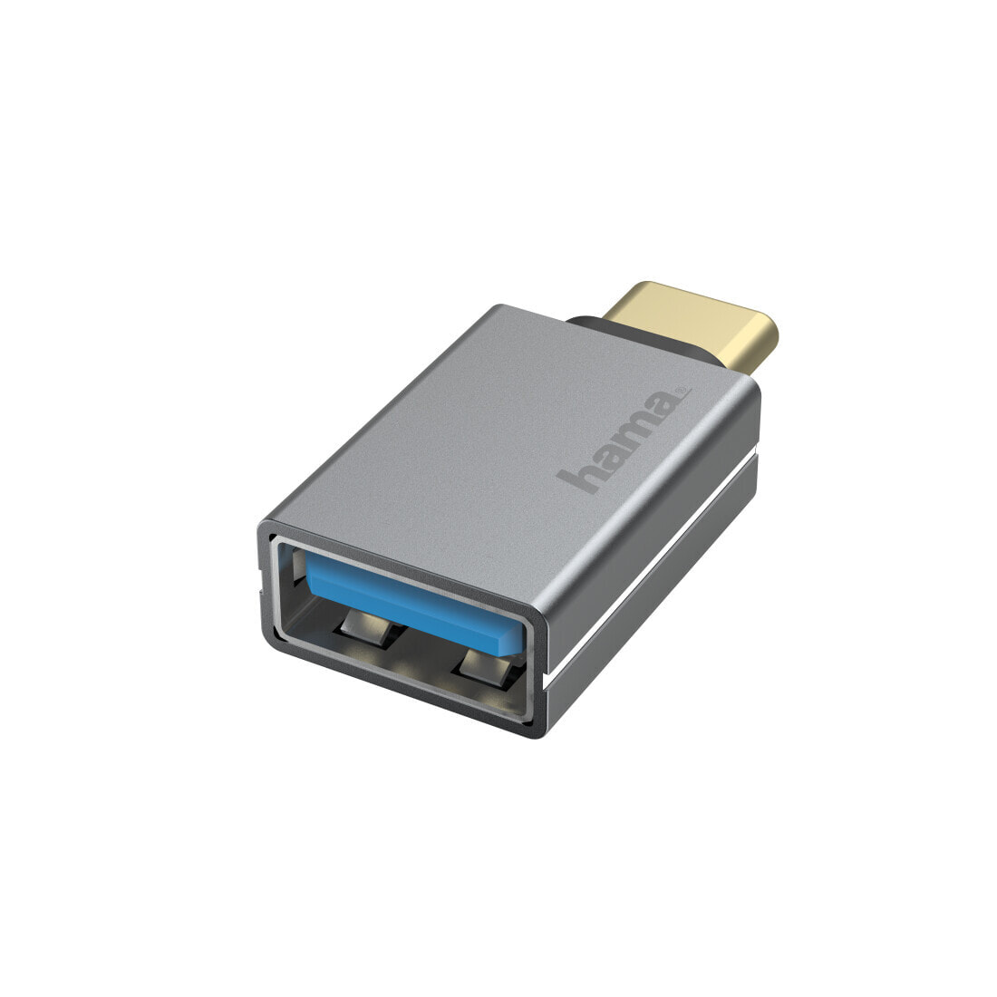 Hama 00200300 гендерный адаптер USB Type-A USB Type-C Серый