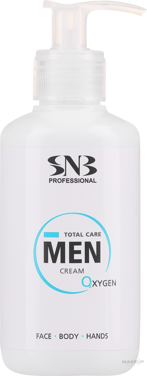 Feuchtigkeitsspendende und beruhigende Creme für Gesicht und Körper - SNB Professional Total Care Men Cream Oxygen