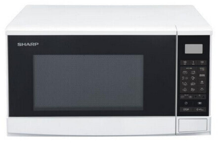 Sharp R270W микроволновая печь Над кухонной плитой Обычная (соло) микроволновая печь 20 L 800 W Белый