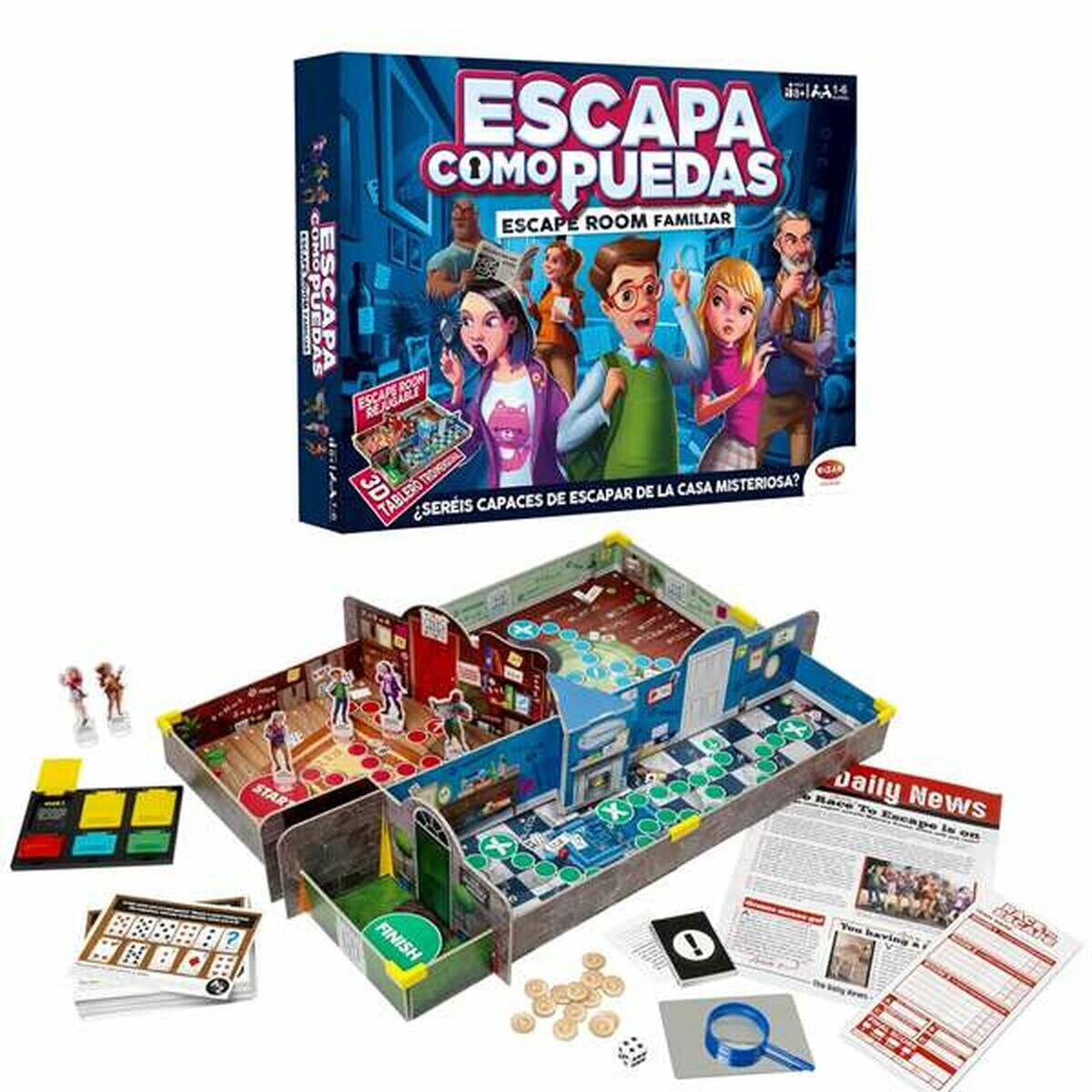 Board game Bizak Escapa como puedas - Escape Room Familiar ES