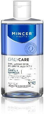 Влажная салфетка для лица Mincer Pharma Daily Care Płyn do demakijażu oczu dwufazowy 150ml