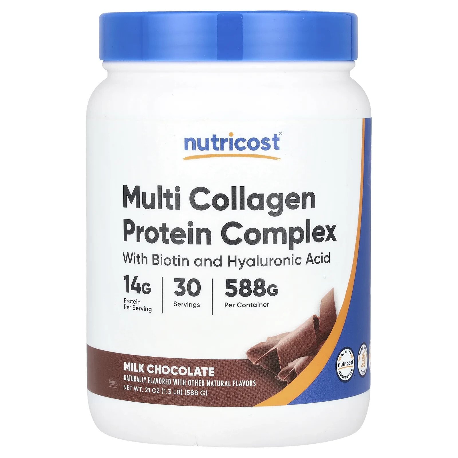 Multi Collagen Protein Complex, Milk Chocolate, 1.3 lb (588 g)