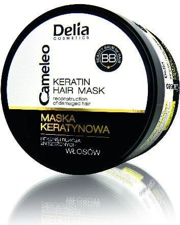 Delia Cameleo Keratin Hair Mask  Кератиновая маска для поврежденных волос 200 мл