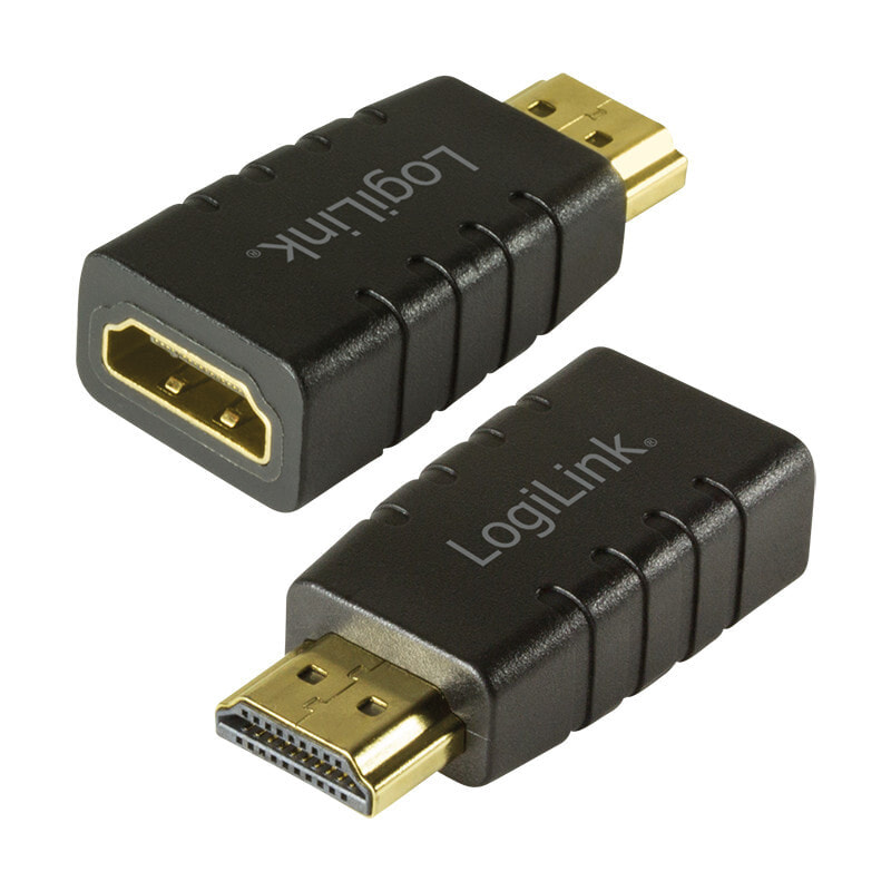 LogiLink HD0105 кабельный разъем/переходник HDMI Черный