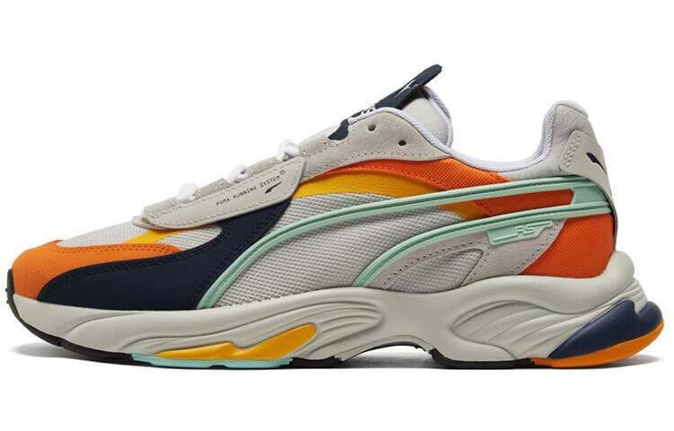 PUMA Rs-Connect Casual Shoes Unisex Low-Top Orange/Grey