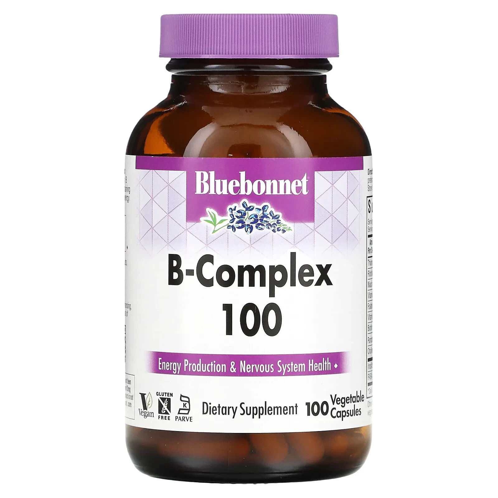 B-Complex 50, 100 Vegetable Capsules