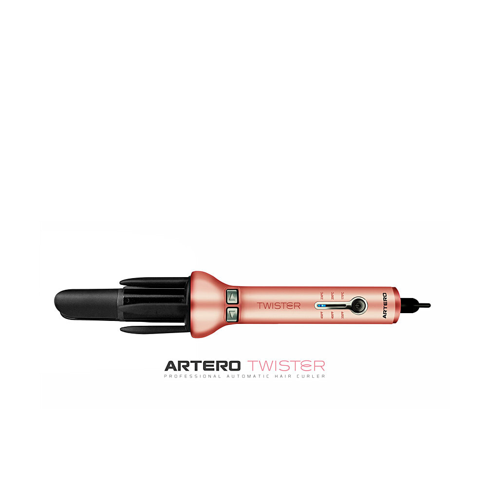 Керамическая плойка Artero Twister Розовая Черная