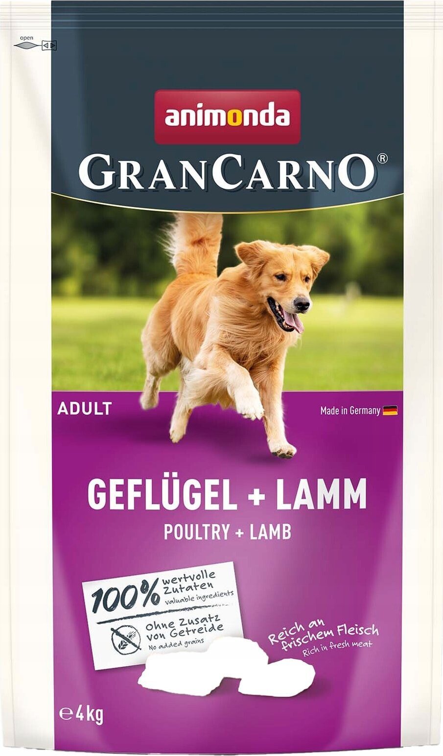 Animonda ANIMONDA Gran Carno Adult Poultry + Lamb 4kg