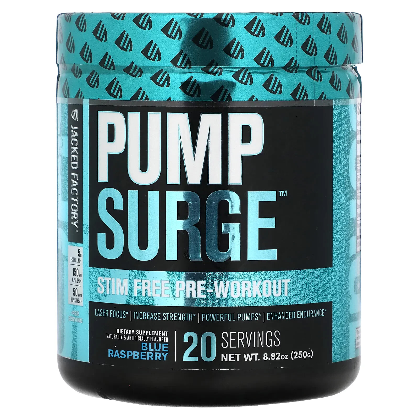 Pump Surge, Stim Free Pre-Workout, Cherry Limeade, 8.82 oz (250 g)