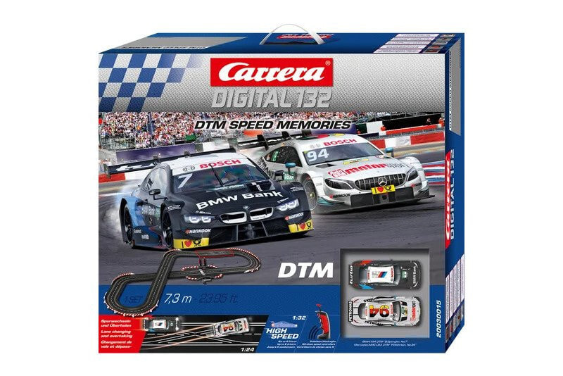 Детский трек и авторалли для мальчиков Carrera DTM Speed Memories, Boy/Girl, 8 yr(s), Vehicle included, Plastic, Black