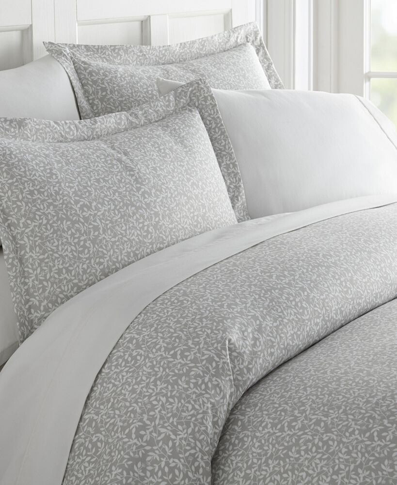 ienjoy Home tranquil Sleep Patterned Duvet Cover Set by The Home Collection, King/Cal King