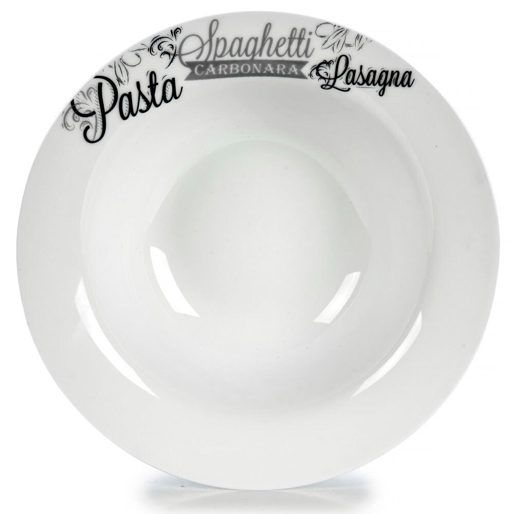 GENERICO Hondo Porcelain Dish For Pasta 23 Cm