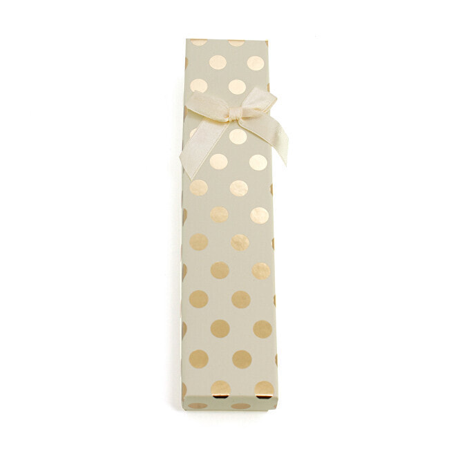 Cream gift box with gold dots KP6-20