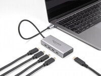 USB 10Gbps Type-C Hub 30cm Anschlusskab