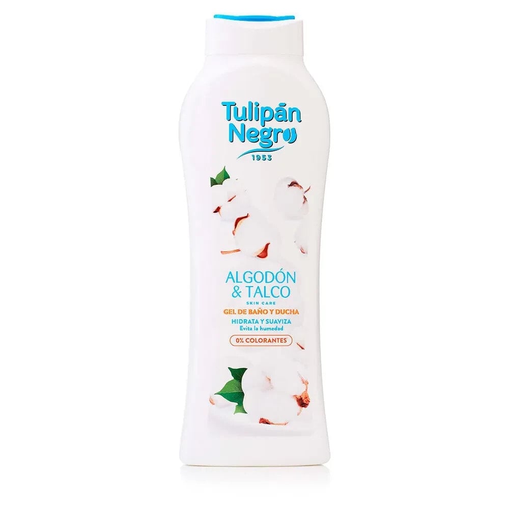 TULIPAN NEGRO Algodón Y Talco 650ml Shower Gel