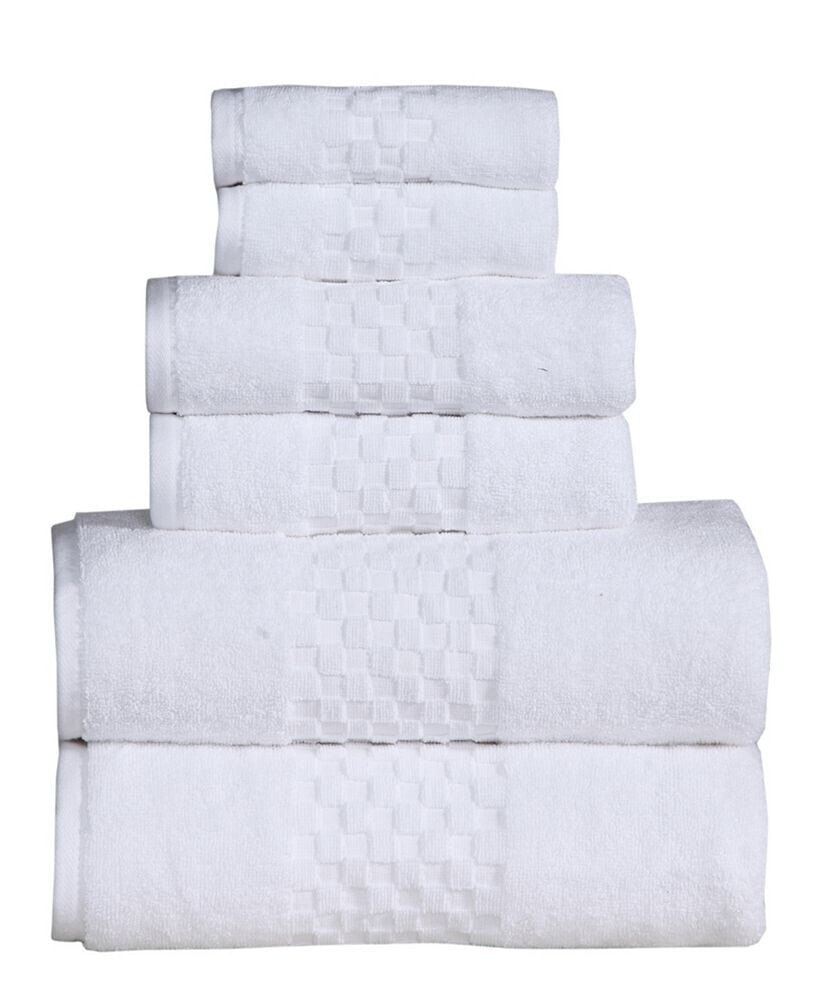 FEATHER & STITCH, NY feather and Stitch Luna 6-Pc. Towel Set