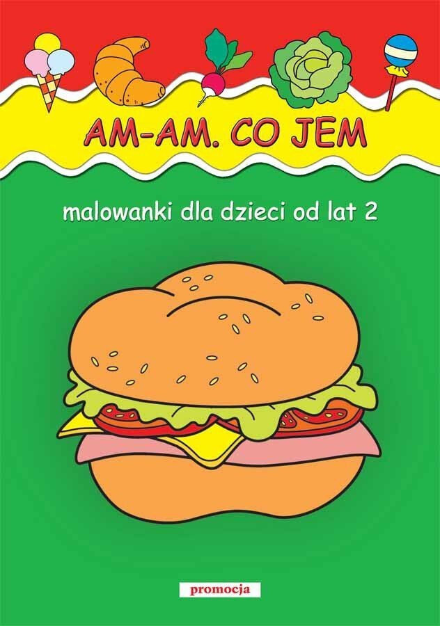 Malowanki - Am, am. Co jem?