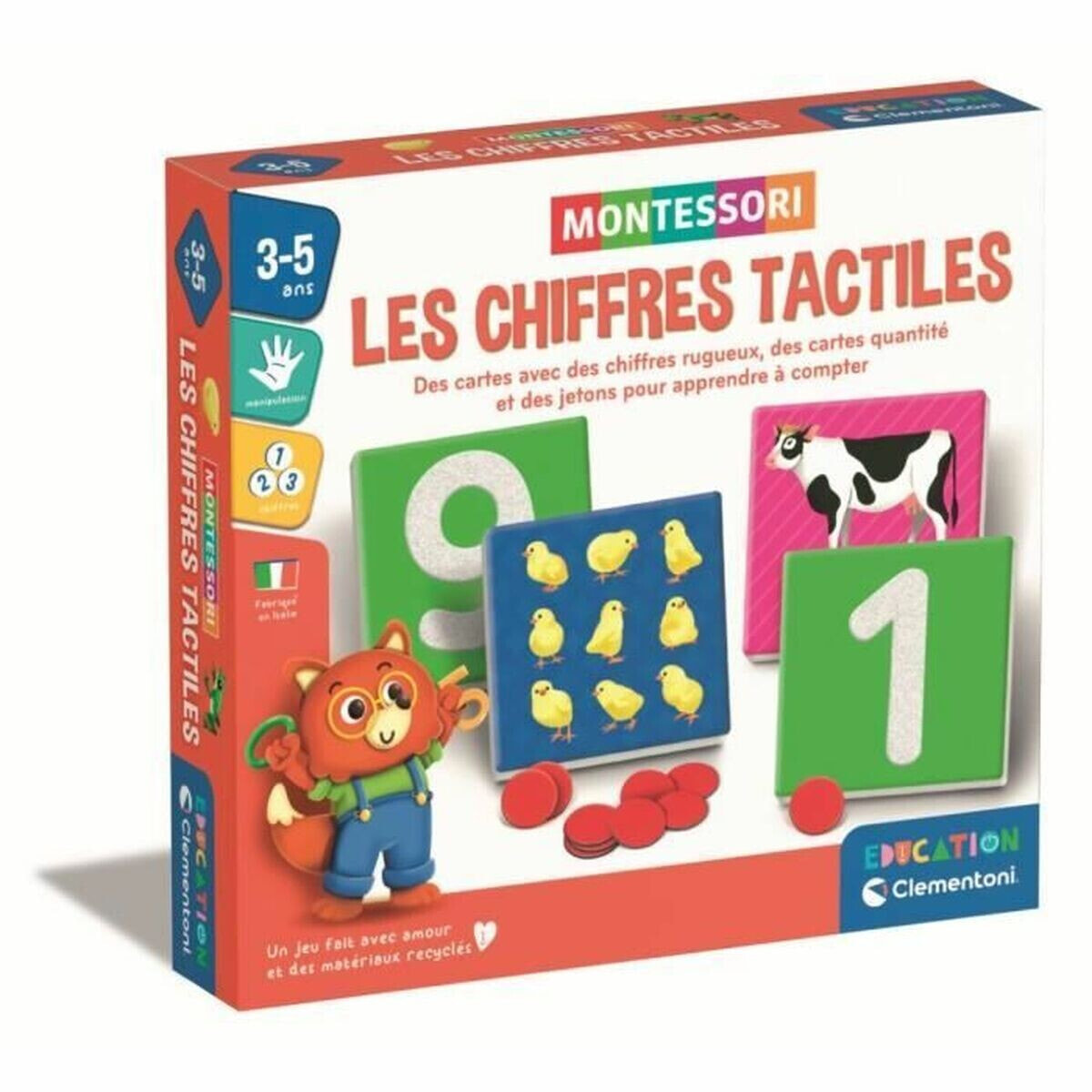 Educational Game Clementoni Les chiffres tactiles (FR)
