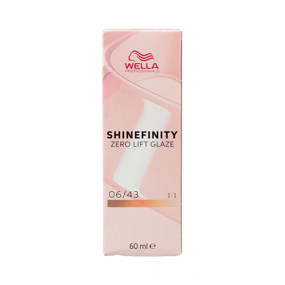 Permanent Colour Wella Shinefinity Nº 06/43 (60 ml)