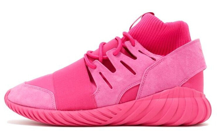 adidas Tubular Doom Pink 高帮休闲运动鞋 粉 / Кроссовки adidas Tubular Doom Pink S74795