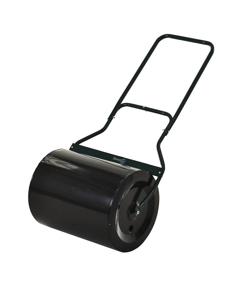 Outsunny heavy Duty Garden Lawn Weighted Roller to Flatten Ground, Steel Build