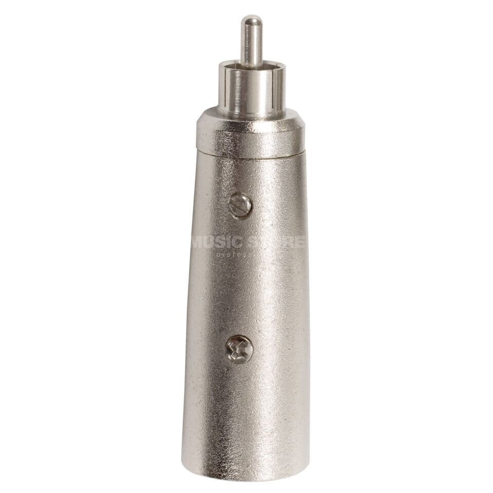 MUSIC STORE Adaptor XLR Male To Male RCA