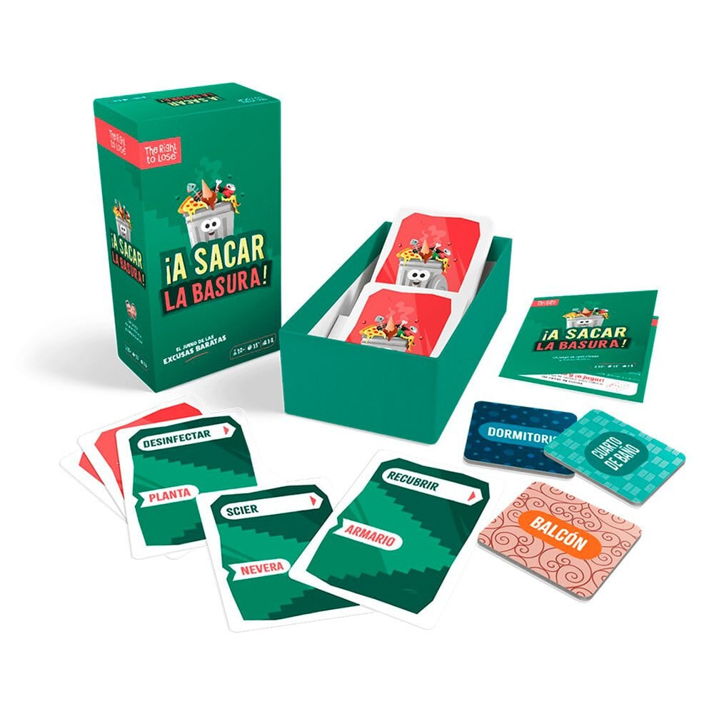 ASMODEE A Sacar La Basura Card Board Game