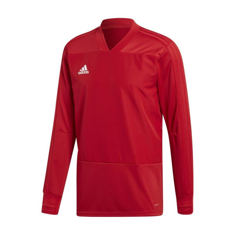 Мужской свитшот спортивный красный adidas Condivo 18 M CG0382 training top