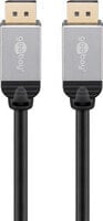 Goobay DisplayPort Connection Cable - 3 m - DisplayPort - DisplayPort - Male - Male - Black