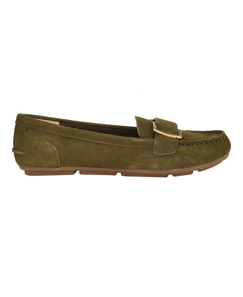 Calvin klein suede store loafers womens