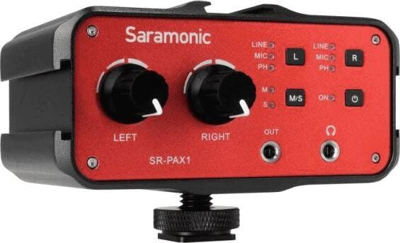 Аксессуар для микрофона Saramonic Adapter audio SR-PAX1