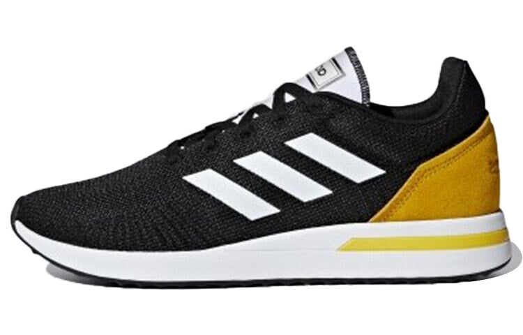 adidas neo Run 70S 舒适百搭 低帮 生活休闲鞋 男款 黑黄色 / Кроссовки Adidas neo Run 70s BD7961