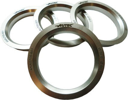 Центрирующее кольцо Autec Zentrierring 70/63,4 silber