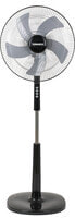 Airzeta - Household blade fan - Black - Chrome - Grey - Floor - 58.6 dB - 2523.6 m³/h - Buttons