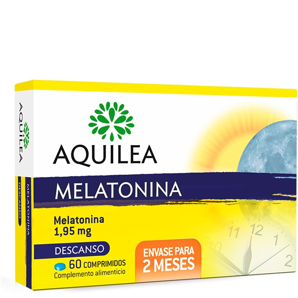 AQUILEA Melatonin 1.95mg Sedative Herbs 60 Tablets