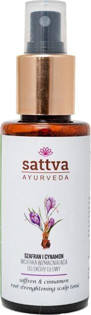 Sattva Ayurveda Root Strengthening Scalp Tonic Укрепляющий тоник для волос и кожи головы 100 мл