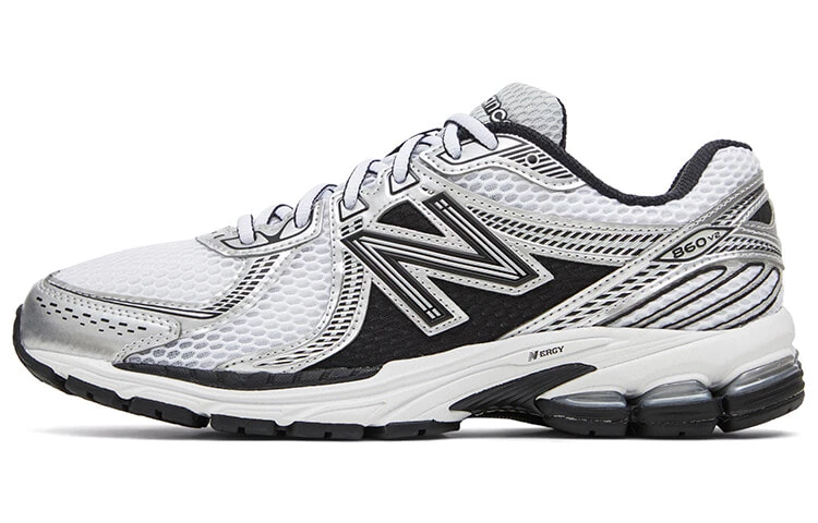 New Balance 860v2 Black White Silver