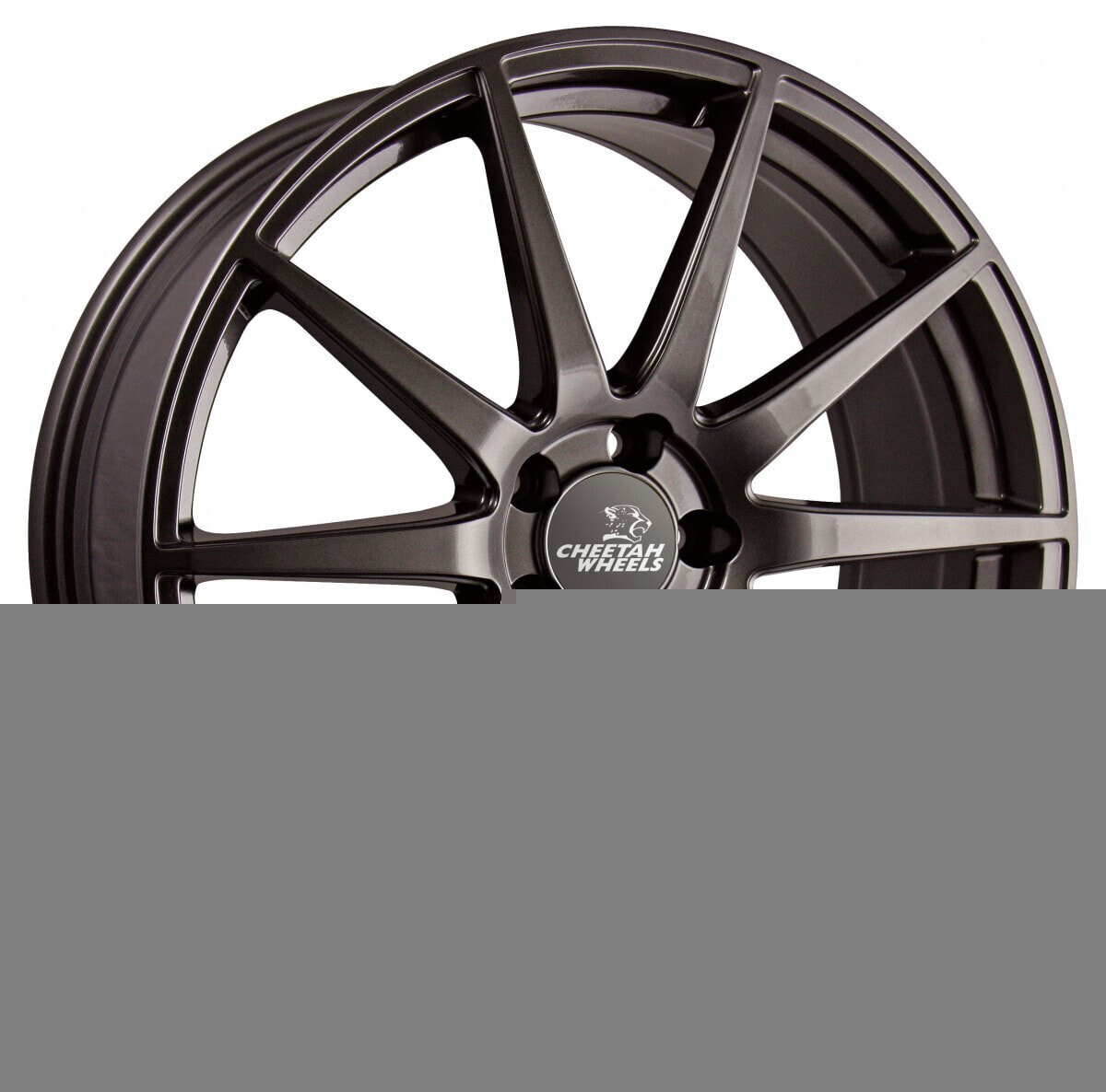 Колесный диск литой Cheetah Wheels CV.01 dark grey 9.5x19 ET35 - LK5/120 ML72.6