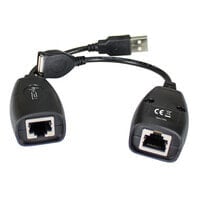 Techly IUSB-EXTENDTY5 гендерный адаптер USB RJ-45 Черный