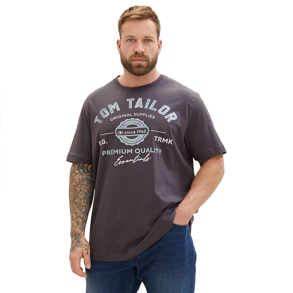 TOM TAILOR 1039944 Plus Logo Short Sleeve T-Shirt
