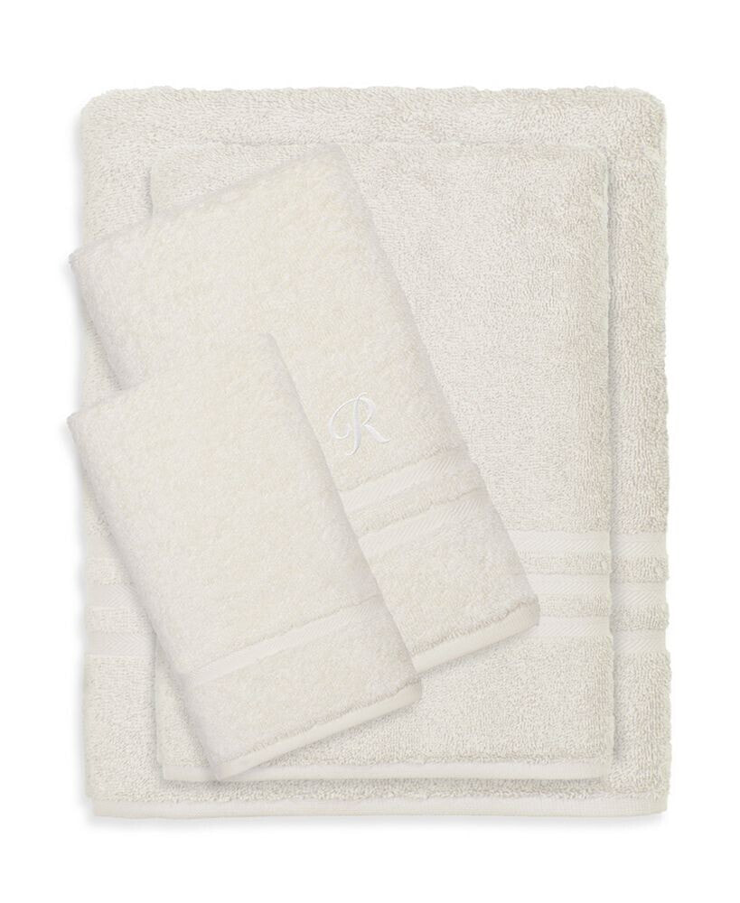 Linum Home textiles Turkish Cotton Personalized Denzi Towel Set, 4 Piece