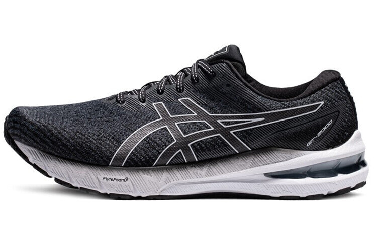 Asics GT-2000 10 低帮 跑步鞋 男款 黑白 2E宽 / Кроссовки Asics GT-2000 10 2E 1011B186-002