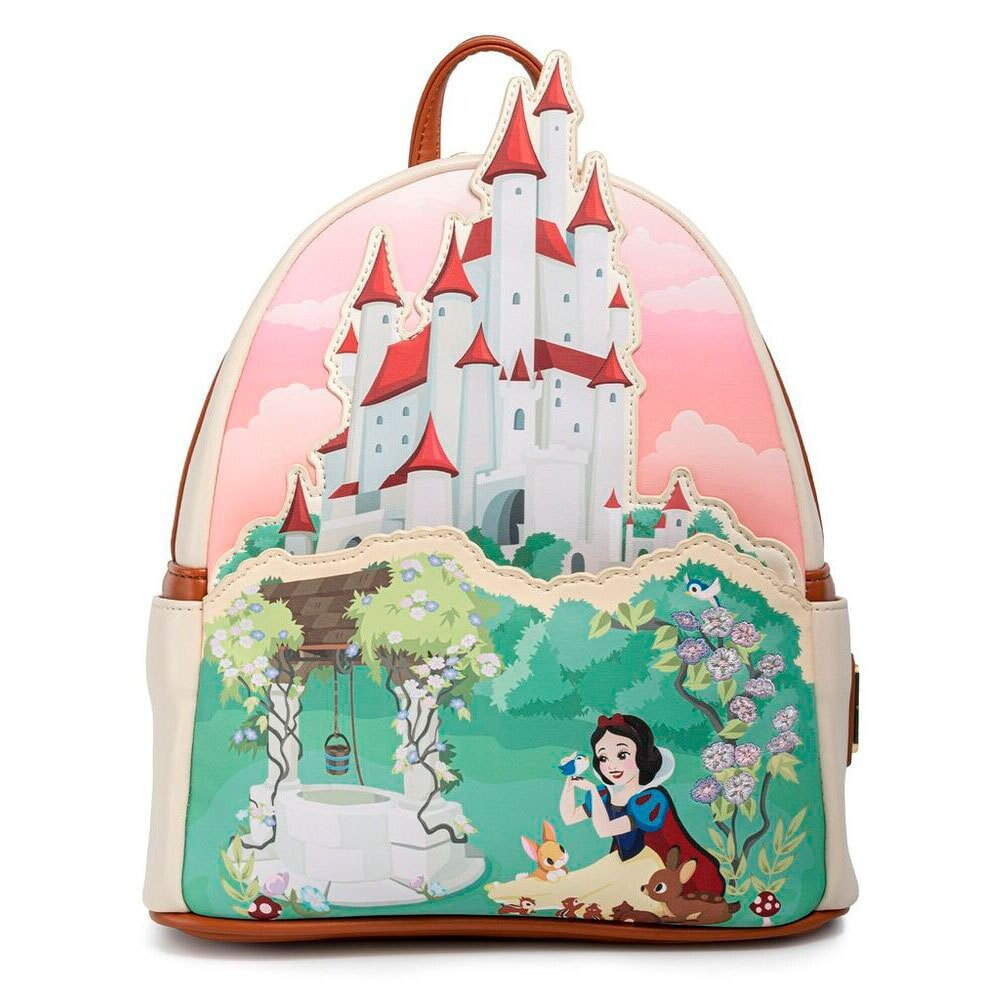 DISNEY Loungefly Snow White And The Seven Dwarfs Castle 26 cm
