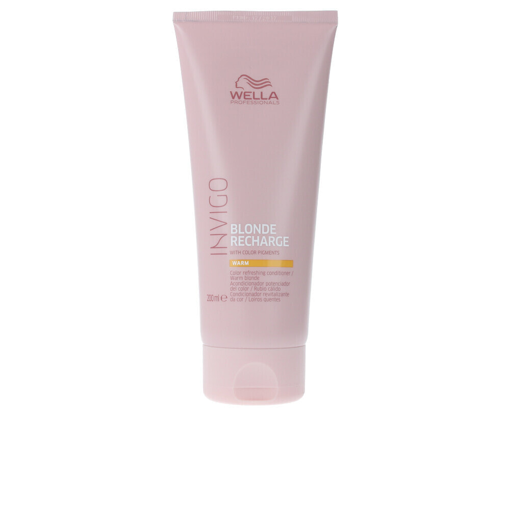 Wella Invigo Blonde Recherche Conditioner Warm Тонирующий кондиционер для восстановления цвета светлых волос 200 мл