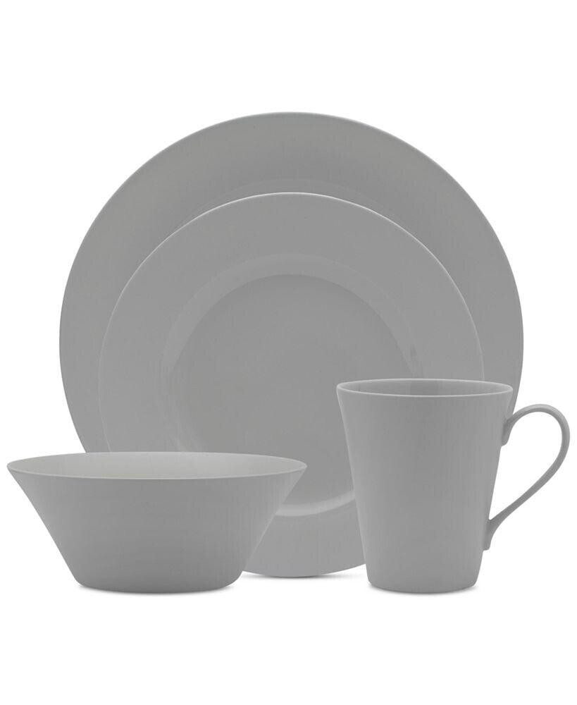 Delray Grey 4-Pc. Place Setting
