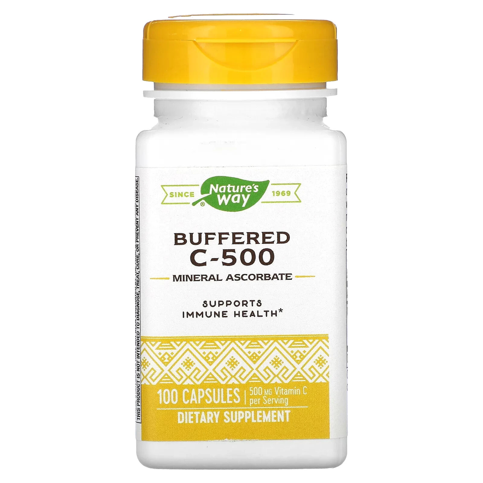 Натурес Вэй, буферизованный витамин C-500, 500 мг, 250 капсул
