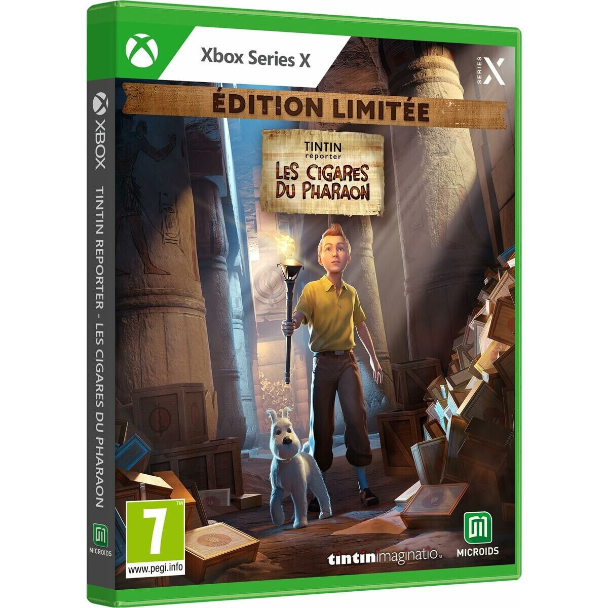 Видеоигры Xbox One / Series X Microids Tintin Reporter: Les Cigares du Pharaon - Limited Edition (FR)