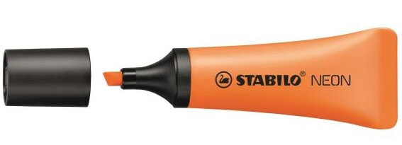 STABILO 72/54 маркер 10 шт Оранжевый Скошенный наконечник